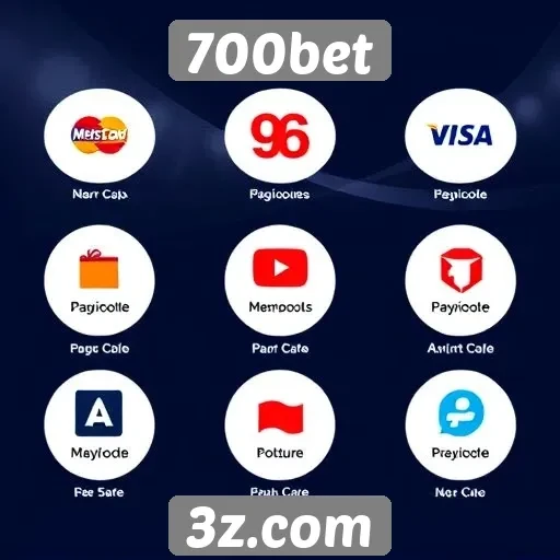 Métodos de pagamento aceitos na 700bet